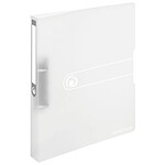 HERLITZ Classeur à anneaux easy orga to go, A4, 2 anneaux,blanc transparent