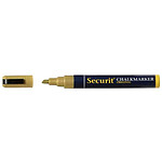 SECURIT Marqueur Craie ORIGINAL MEDIUM Pointe Biseautée 2 - 6 mm Or SECURIT Marqueur Craie ORIGINAL MEDIUM Pointe Biseautée 2 - 6 mm Or