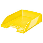 LEITZ Corbeille à courrier Plus WOW, A4, polystyrène, jaune
