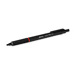 ROTRING Portemine rapid PRO NOIR Mat Métal Massif Mine 0,7 mm ROTRING Portemine rapid PRO NOIR Mat Métal Massif Mine 0,7 mm
