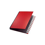LEITZ Trieur, A4, A-Z, 24 compartiments, plastique, rouge