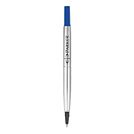 PARKER Recharge pour roller pointe moyenne encre bleue