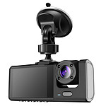 Avizar Dashcam Pare Brise Avant Arrière Intérieur 1080p LED 2 pouces Micro Noir