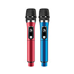 Avizar Microphones sans fil DSP 192KHz Pro pour Ampli / Enceinte Écran LED Portée 50m