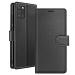 Zanaé Étui Portefeuille pour Samsung A31 Support et Languette Magnétique Noir