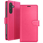 Zanaé Étui Portefeuille pour Samsung A17 Support et Languette Magnétique Fuchsia Zanaé Étui Portefeuille pour Samsung A17 Support et Languette Magnétique Fuchsia