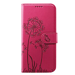 Zanaé Étui Portefeuille pour iPhone 17 Pro Premium Design Fleurs Papillon Rouge Zanaé Étui Portefeuille pour iPhone 17 Pro Premium Design Fleurs Papillon Rouge