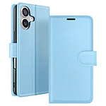 Zanaé Étui Portefeuille pour iPhone 17 Air Fonction Support et Languette Magnétique Bleu clair Zanaé Étui Portefeuille pour iPhone 17 Air Fonction Support et Languette Magnétique Bleu clair