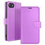 Zanaé Étui Portefeuille pour iPhone 16e Support et Languette Magnétique Violet