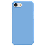 Moxie Coque Antichoc Premium pour iPhone 7 / 8 / SE 2020 Collection Color Skin en TPU Bleu ciel