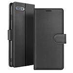 Zanaé Étui Portefeuille pour iPhone 8 Plus / 7 Plus Support et Languette Magnétique Noir Zanaé Étui Portefeuille pour iPhone 8 Plus / 7 Plus Support et Languette Magnétique Noir