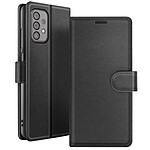 Zanaé Étui Portefeuille pour Galaxy A23 4G / 5G avec Support et Languette Magnétique Noir