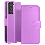 Zanaé Étui Portefeuille pour Samsung Galaxy S22 Plus Support et Languette Violet