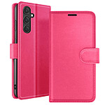 Zanaé Étui Portefeuille pour Galaxy S23 FE Fonction Support et Languette Magnétique Fuchsia