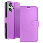Zanaé Étui Portefeuille pour iPhone 17 Air Fonction Support et Languette Magnétique Violet