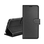 Zanaé Étui Portefeuille pour Samsung A11 / M11 Support et Languette Noir
