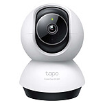 Tapo Caméra Wifi Intérieur QHD 2K Rotation 360 avec Détection Intelligentes IA Blanc
