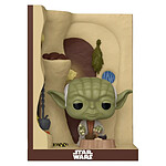 Star Wars - Figurine POP! Book Nook Yoda dans sa Hutte 9 cm