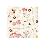 Mon voisin Totoro - Serviette de toilette Wreath of Nuts 25 x 25 cm