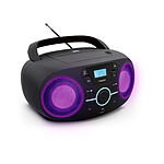 Metronic 477415 - Lecteur CD lumineux avec radio FM et port USB