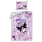 Sanrio - Parure de lit Kuromi Ver. 2 140 x 200 cm / 70 x 90 cm Sanrio - Parure de lit Kuromi Ver. 2 140 x 200 cm / 70 x 90 cm