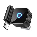 Avizar Adaptateur Mini Ottocast USB / USB-C pour CarPlay et Android Auto Sans fil Noir