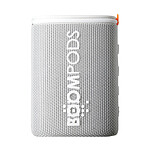 Boompods Enceinte Bluetooth 5.3 5W Modèle BeachBoom Portable 1200mAh avec Micro Intégré Blanc