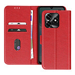 Avizar Étui Portefeuille pour Honor X5c Plus 4G Série Chesterfield avec Support Vidéo