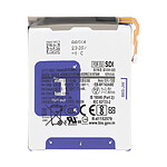 Clappio Batterie Secondaire pour Galaxy Z Flip 6 Capacité 2870mAh Modèle EB-BF742ABE