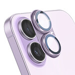 Avizar Protection Objectif Caméra pour iPhone 17 Cadre Monobloc en Aluminium Lavande