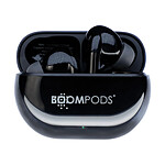 Boompods Écouteurs Bluetooth Sans Fil 5.3 avec Son Immersif pour Sport IPX4 Noir