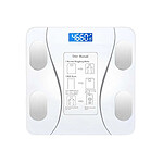 Avizar Balance Électronique avec Écran LCD Capteur Température et Calories Blanc