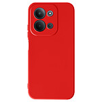 Avizar Coque pour Redmi 15C Soft-Touch en Silicone Série Fast Cover Rouge