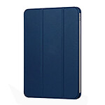 Decoded Etui Folio Tri-Volets Slim pour iPad Air 10.9 / 11" en Silicone Texturé Bleu