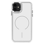 Avizar Coque MagSafe pour iPhone 11 avec Bords Renforcés Bi-Matière Souple
