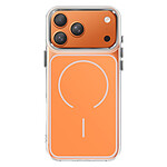 Avizar Coque MagSafe pour iPhone 17 Pro Protection Bi-matière Ultra Renforcé Orange