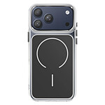 Avizar Coque MagSafe pour iPhone 17 Pro Protection Bi-matière Ultra Renforcé Noir