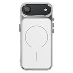 Avizar Coque MagSafe pour iPhone Air Protection Bi-matière Ultra Renforcé Blanc