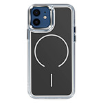 Avizar Coque MagSafe pour iPhone 12 / 12 Pro Protection Bi-matière Ultra Renforcé Noir