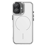 Avizar Coque MagSafe pour iPhone 17 Protection Bi-matière Ultra Renforcé Blanc