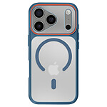 Avizar Coque MagSafe pour iPhone 17 Pro Protection Bi-matière Dos Rigide Bleu foncé