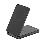 Decoded Powerbank Magnétique 3-en-1 8000mAh avec Port USB-C PD 20W et Support Pliable Noir