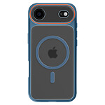 Avizar Coque MagSafe pour iPhone iPhone Air Protection Bi-matière Dos Rigide Bleu foncé