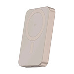 Decoded Powerbank Magnétique Ultra Slim 10000mAh Compatible MagSafe et Qi2 15W Aluminium Rose