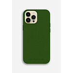 LaCoqueFrançaise Coque en cuir verte iPhone 12 Pro Max