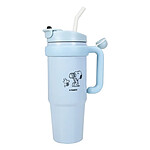 Snoopy - Mug thermo Snoopy avec paille coudée 887 ml