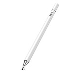 Hoko Stylet Tactile Capacitif Double Embout pour Smartphones / Tablettes Blanc