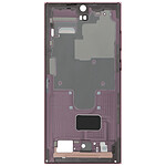 Samsung Châssis Central de Remplacement pour Galaxy S22 Ultra Service Pack Bordeaux
