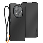 Xfm Étui pour Redmi Note 15 Pro Plus 5G avec Porte-carte et Dragonne Amovible Noir