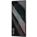 Clappio Écran Complet pour Galaxy S22 Ultra Dalle Soft OLED avec Châssis Intégré Noir